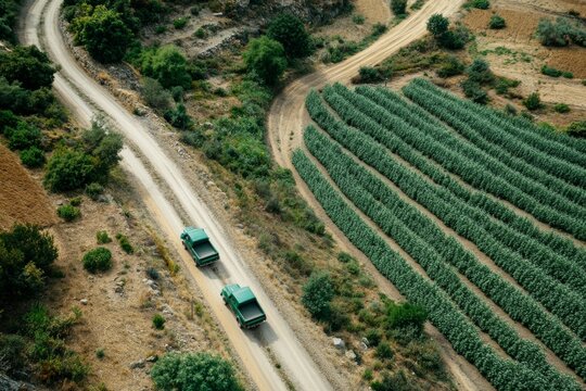selective focus precision farming with machinery from above
