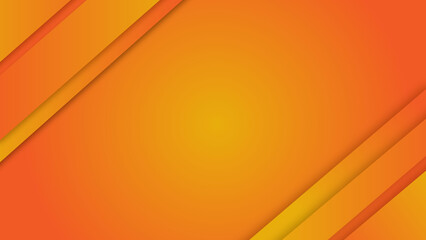 Bright Orange Abstract Gradient Background