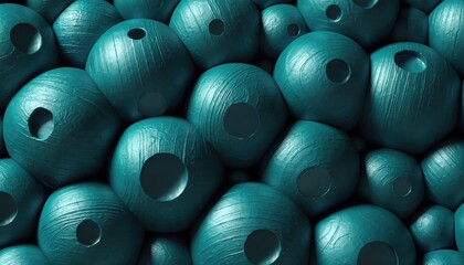 Fresh Blueberries with Dew Drops - Healthy Fruit Background Texture