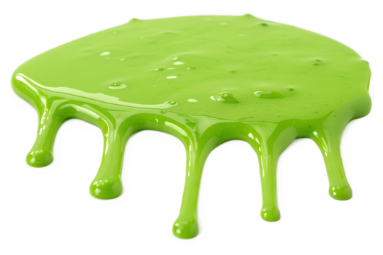 Dripping Green Slime An Oozing, Playful Texture for Creative Projects