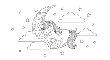 Discover the magic of the night sky with this enchanting moon and stars design perfect for any celestial lover.