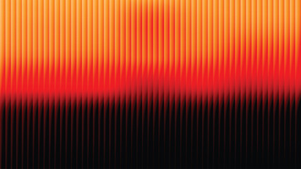 Abstract vertical lines with a gradient of red to orange