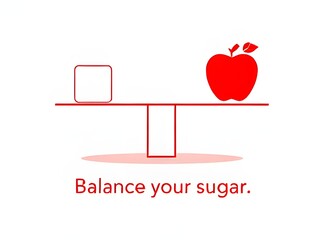 Blood Sugar Balance: Organic Apples vs. Industrial Sugar on the Scale