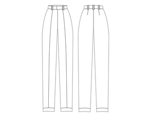 Fashion vector templates