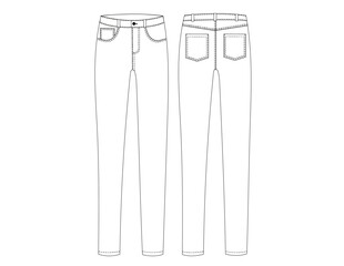 Fashion vector templates