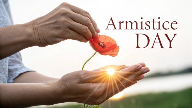 Peace Monument In Golden Light Representing Unity Harmony Memory Hope And Honor.