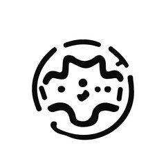 solid black color stroke, medical care icon. Hospital Services Icon Set Editable Vector Symbols for Medical Departments and Facilities