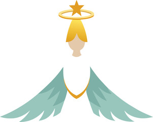 decorative golden branch or leaf ornamental design