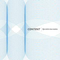 Geometric Pulse: Elegant Wave Design for Tech Interfaces. Vector design