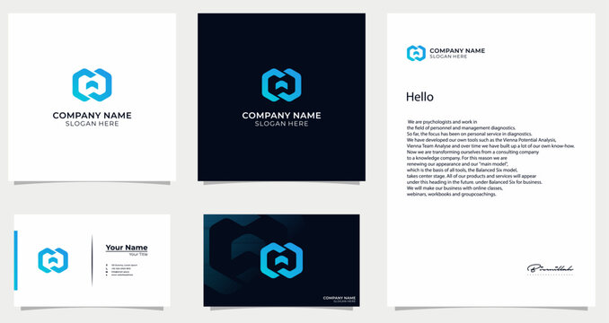 The logo is a roof symbol in the middle of a hexagon shape divided into two, the logo symbolizes a modern safe house, suitable for industrial, housing, business and other logos.