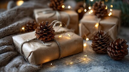 christmas decoration with candle