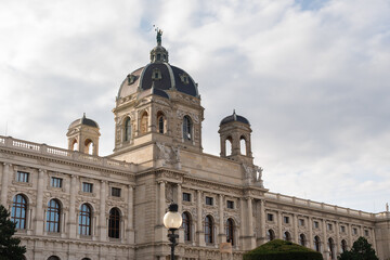 
 Neoclassical architecture of the Natural history museum, Vienna