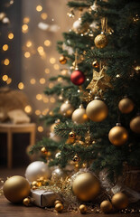 Gorgeous shimmering ornament for elegant and classic Christmas tree decoration