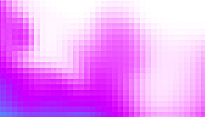 Blue violet purple fuchsia magenta pink abstract background. Geometric shape pattern. Color gradient. Line square corner mosaic. Bright neon vibrant