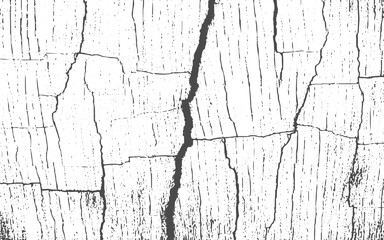 High contrast illustration of rustic wooden planks with a distressed grunge effect.Rustic timber surface detail with vintage distressed scratch effect. Weathered plank pattern.