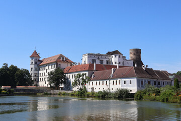 Obraz premium Castle and Chateau of Jindřichův Hradec in the Czech Republic