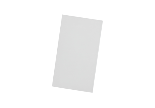 Blank pale gray card mockup for invitations and promotions offers simple design element for messages