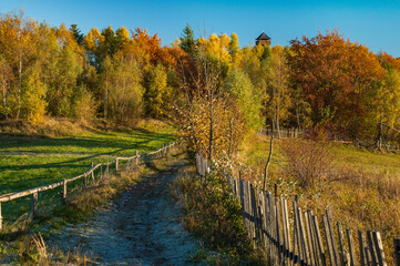 Wieża widokowa na Koziarzu