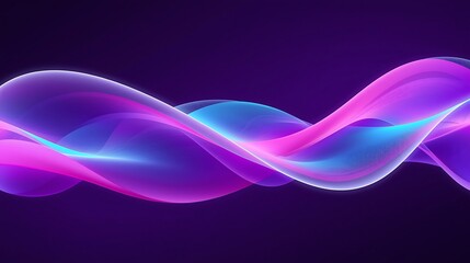 Abstract wave background wallpaper design liquid fluid color gradient backdrop purple waves art