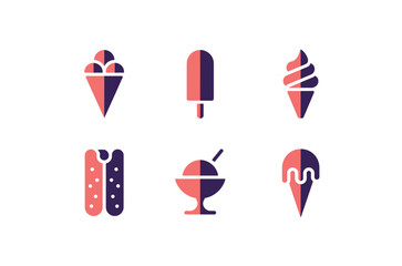Sweet Ice Cream Cone Icon  