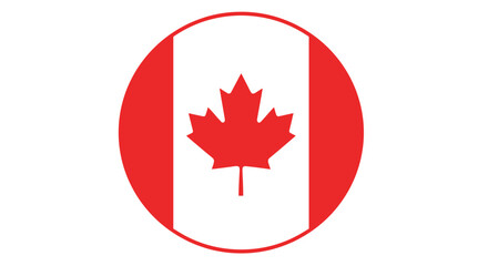 Obraz premium Canadian flag represents the maple leaf a national symbol of Canada and its rich history.
