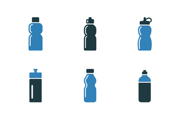 Cool Water Bottle Illustration  