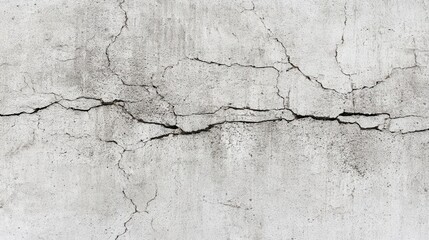 Obraz premium Cracked Concrete Texture Grungy Surface for Design Projects