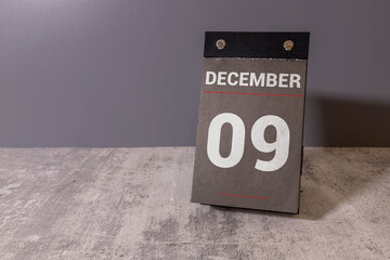 December 9 is commemorated as the Day of International Day