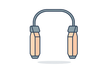 Curved metal frame manual hair removal tool with ergonomic handles