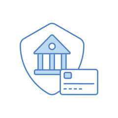 Banking Security vector icon