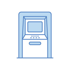 Atm Machine vector icon