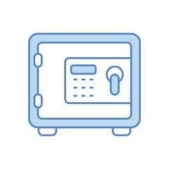 Safe Deposit vector icon