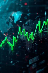 Analyzing stock market trends and financial growth with global market data insights