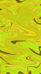 Abstract colorful background with seamless pattern of yellow and green waves