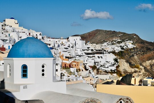 oia village santorini greece - Powered by Adobe