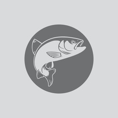 image chub fish logo  