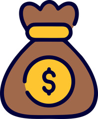 Hand Giving Money Bag Wealth