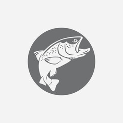 image trout fish logo