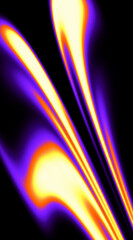 Vibrant Luminous Streaks abstract grainy background