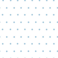 MSeamless blue polka dot pattern in watercolor style. Soft and charming design perfect for wrapping paper, kids’ textiles, stationery, and festive decorations.edia's Paper 5