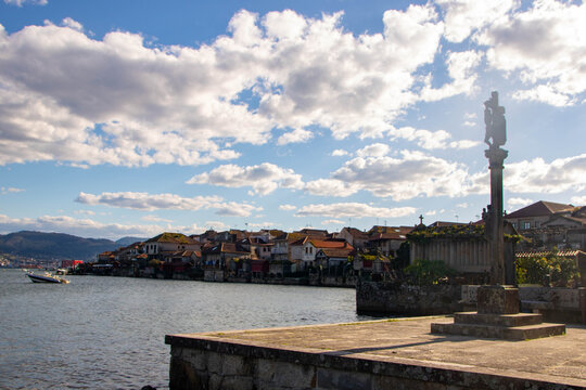 the historic fishing village of Combarro in R&iacute;as Baixas