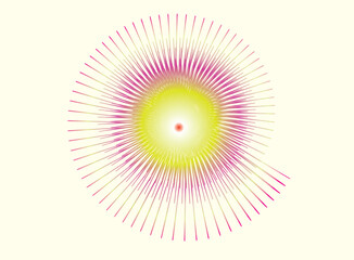 abstract background with colorful circles