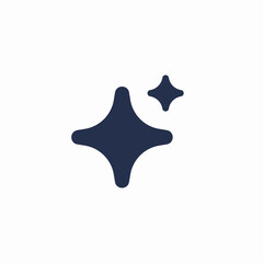 Obraz premium sprinkles stars icon sign vector