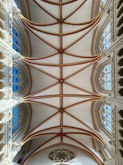 Vo&ucirc;te de la cath&eacute;drale Saint -Vincent &agrave; Chalon-sur-Sa&ocirc;ne 