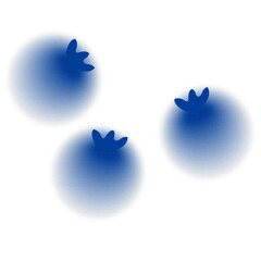 Soft Gradient Blueberry
