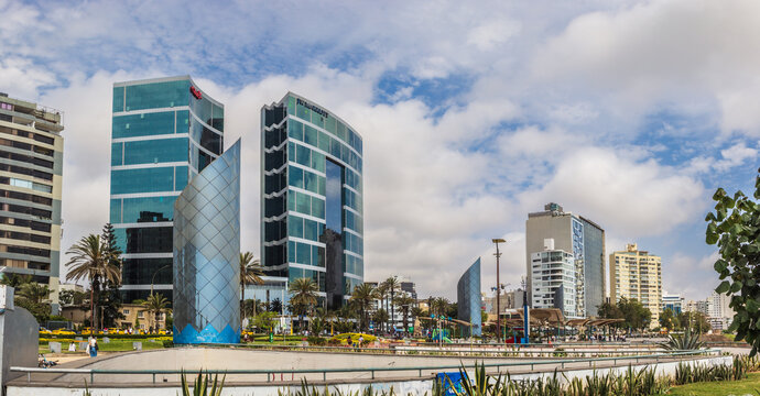 Marriott Hotel at Alfredo Salazar Park, Miraflores, Lima - Peru