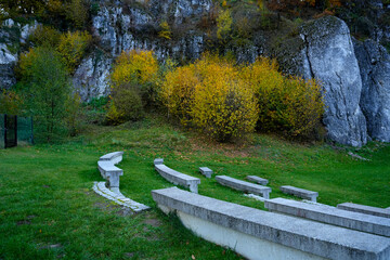  Open-Air Amphitheater  Event Space in a Rocky Landscape