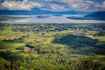 Fototapeta premium The Estribo Grande en Patzcuaro, Michoacan