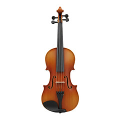 Antique Violin isolated, png  