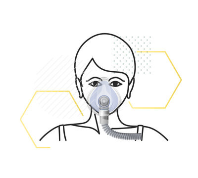Novel Coronavirus - Non Invasive Ventilation Support - Icon